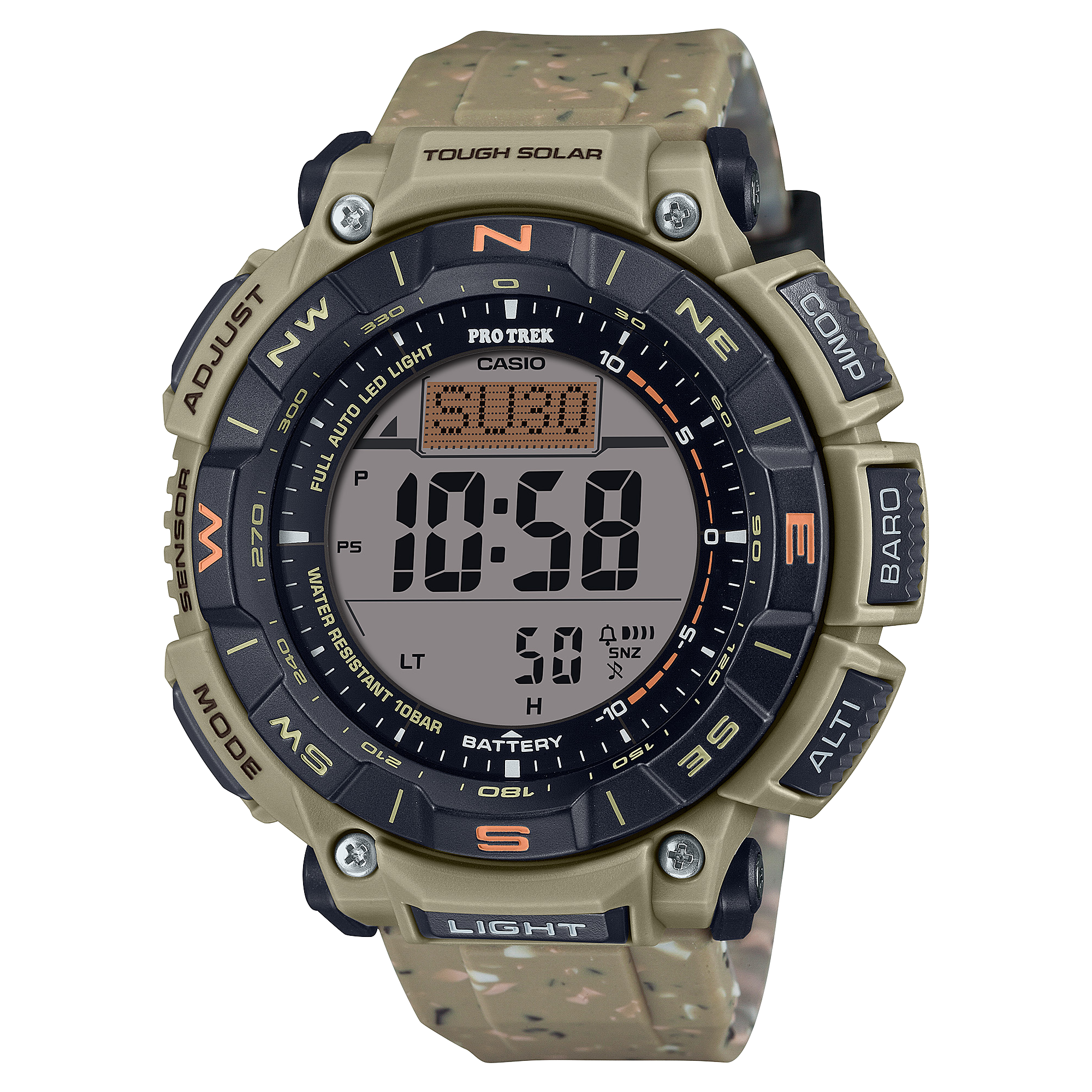 Мужские часы Casio Pro Trek (PRG-340-SC-5CR)