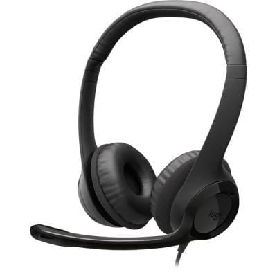 Наушники Logitech H390 USB-C Midnight Black (981-001576)