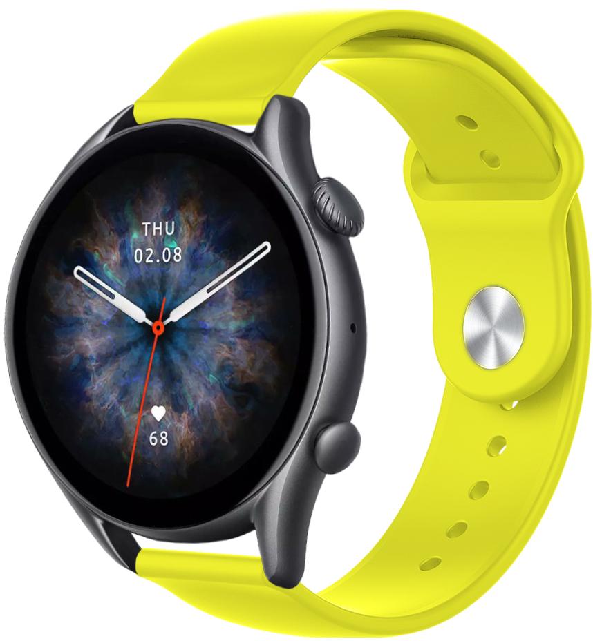 Ремешок Base для Amazfit GTR 3 Yellow (25477-0A)