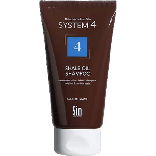 Шампунь для жирной и чувствительной кожи головы Sim Sensitive System 4 Shale Oil Shampoo 75 мл (18585686) - фото 1