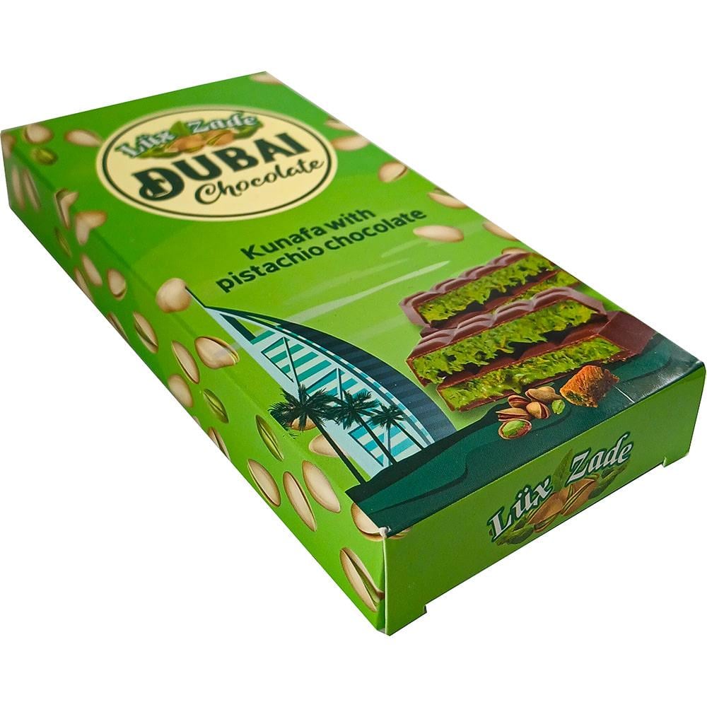 Шоколад Дубайский Lux Zade Dubai Chocolate 180 г (23608338)