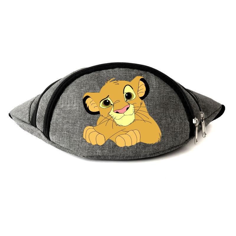 Поясная сумка-бананка с принтом Lion King OB-LK-01 Серый (1267577094) Поясная сумка-бананка с принтом Lion King OB-LK-01 Серый (1267577094)
