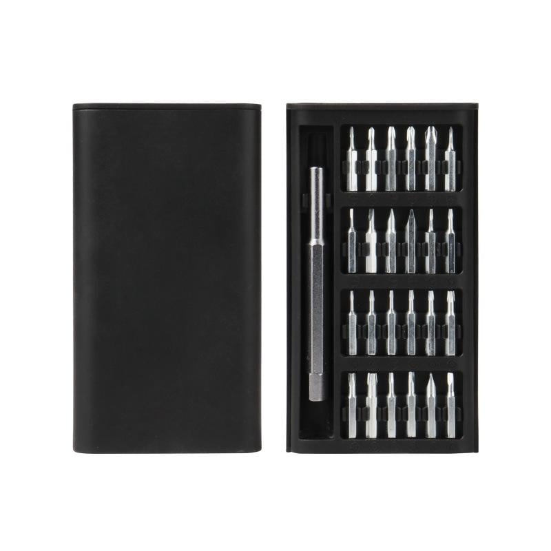 Набор отверток для разбора телефонов гаджетов и мелкой техники в компактном кейсе с 24 сменными битами (R9640)