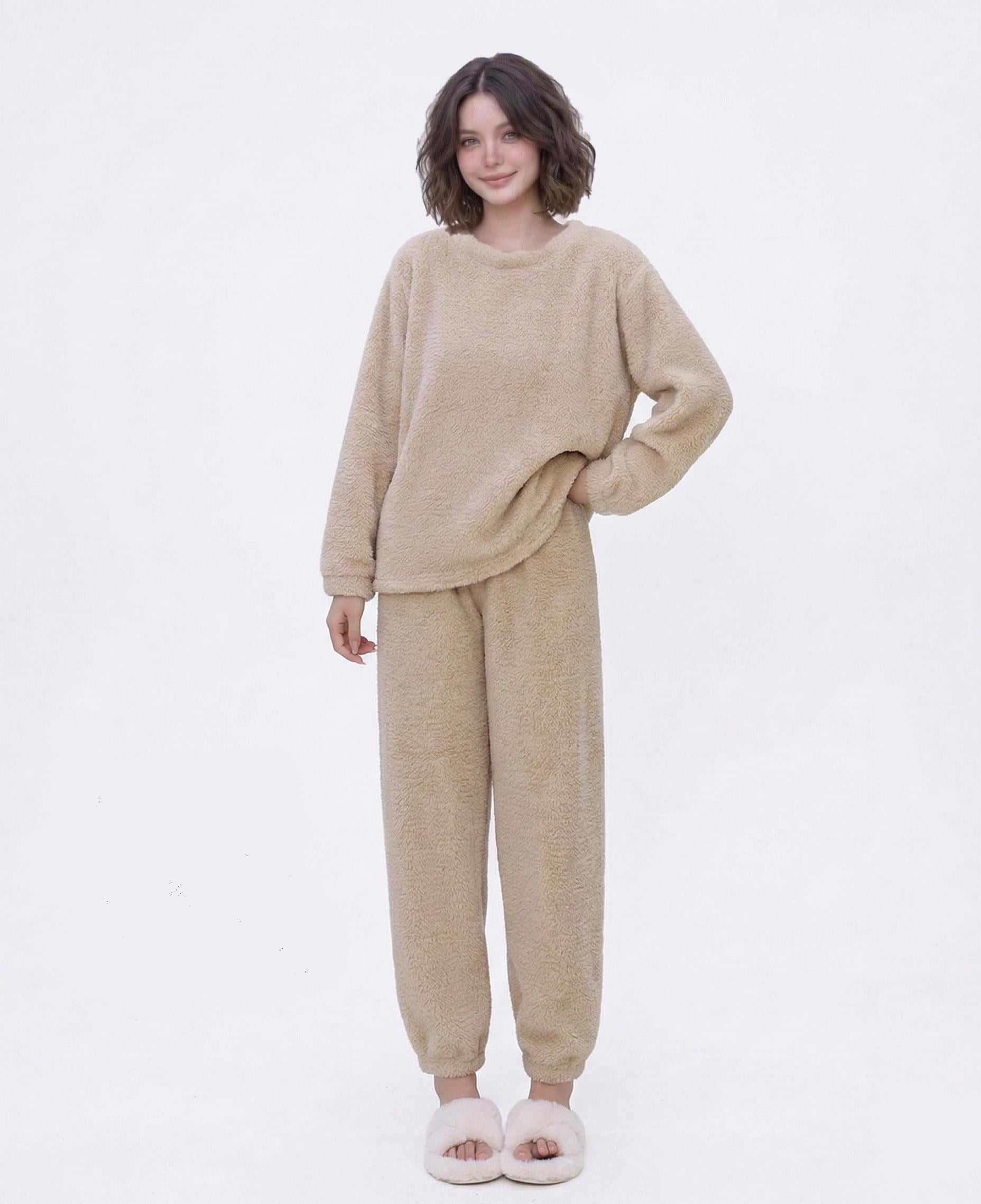 Пижама женская теплая K006-3 One Size (2200000121738)