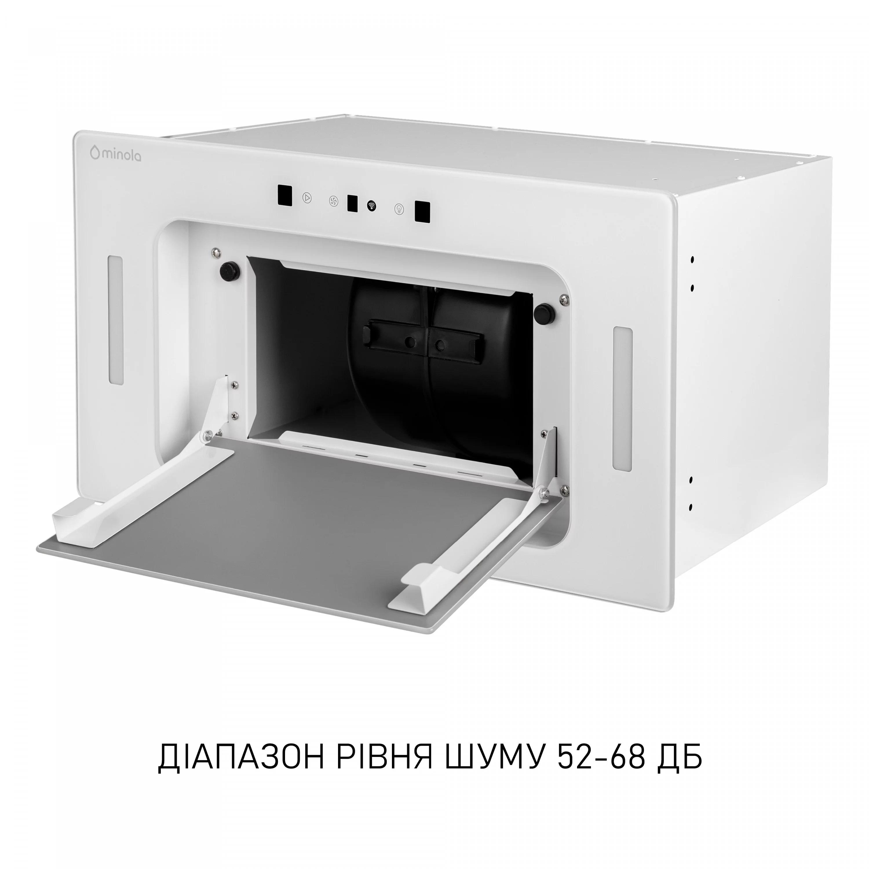 Витяжка повновбудована Minola BGH 5977 WH Silent - фото 11 Витяжка повновбудована Minola BGH 5977 WH Silent - фото 11