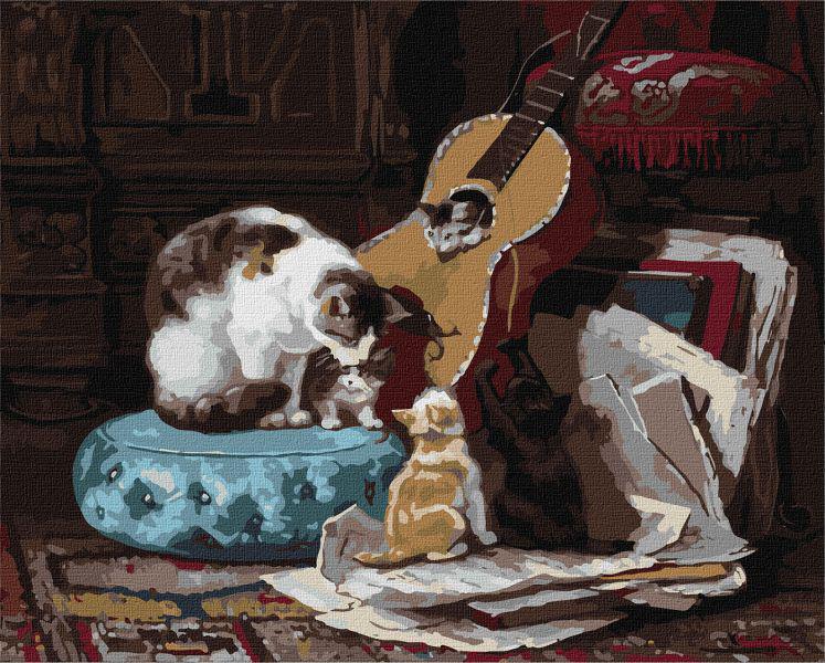 Картина по номерам Идейка Семья музыкантов 40x50 см (KHO4493)