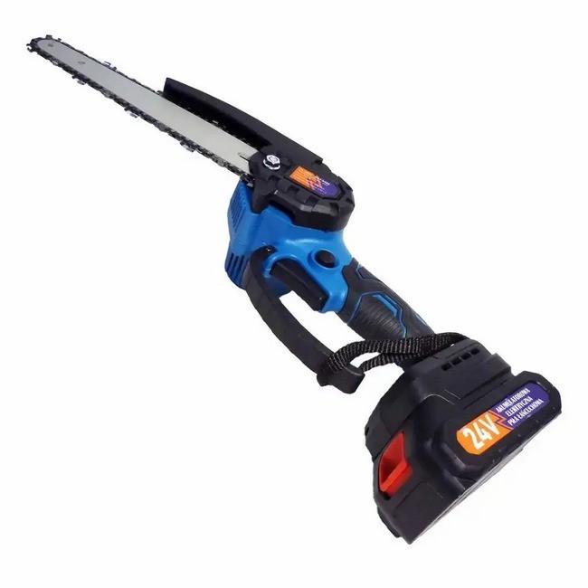 Пила акумуляторна Domotec Chain Saw 8'' Blue (020660) - фото 3