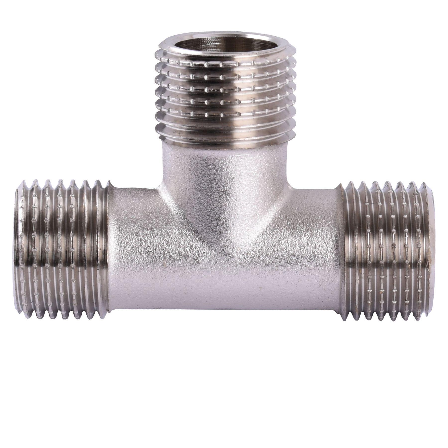 Тройник Solomon 8202N ЗЗЗ 1/2" Никель (000022560)