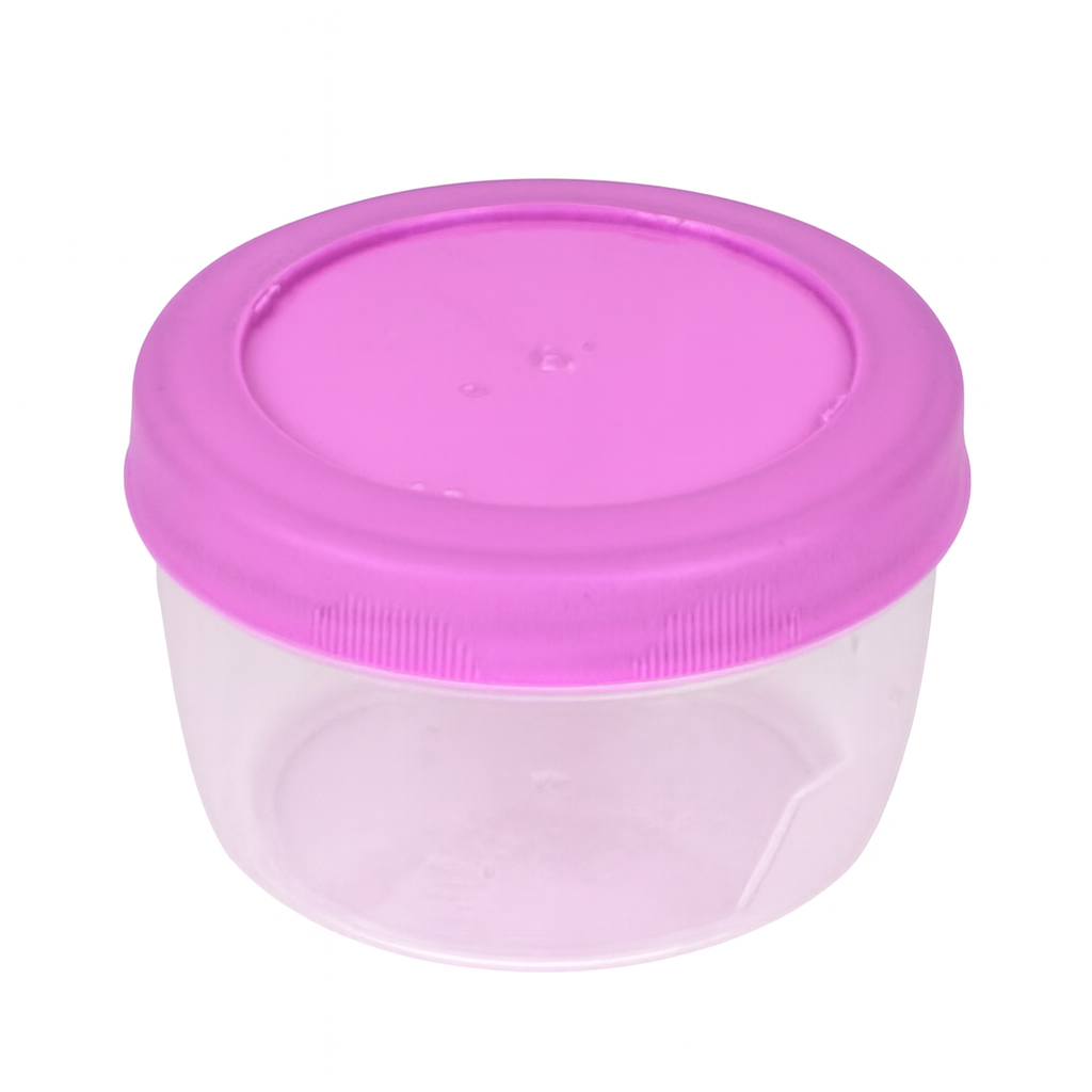 Контейнер для соусов и мелочей Винтаж PB 669 пищевой 150 мл Прозрачный с фиолетовым (PB 669)