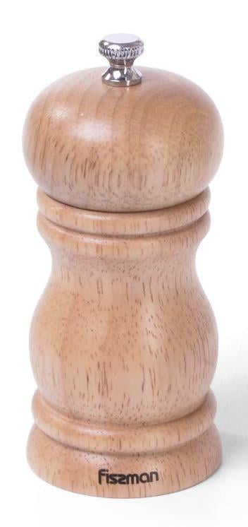 Мельница для специй Fissman Spice Nesia 11х5 см деревянный корпус (FN-8091)