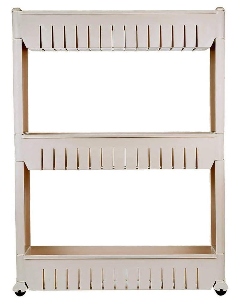 Этажерка пластиковая для ванной Bonro B03 прямоугольная на колесиках с 3-мя полками 72х54х13 см Серая (124-76-42400271) Этажерка пластиковая для ванной Bonro B03 прямоугольная на колесиках с 3-мя полками 72х54х13 см Серая (124-76-42400271)