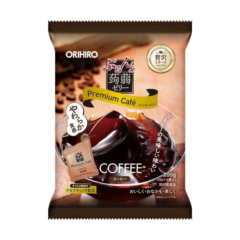 Конняку-желе низкокалорийный кофейный вкус Orihiro Purunto Konjac Jelly 200 г (3008158250)