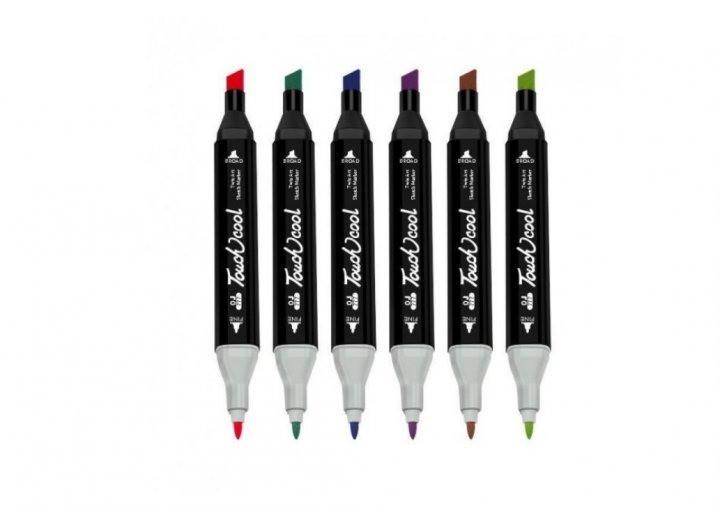 Набір маркерів для скетчінга на спиртовій основі 48 шт. (Набір маркерів 48 шт) - фото 3 Набір маркерів для скетчінга на спиртовій основі 48 шт. (Набір маркерів 48 шт) - фото 3