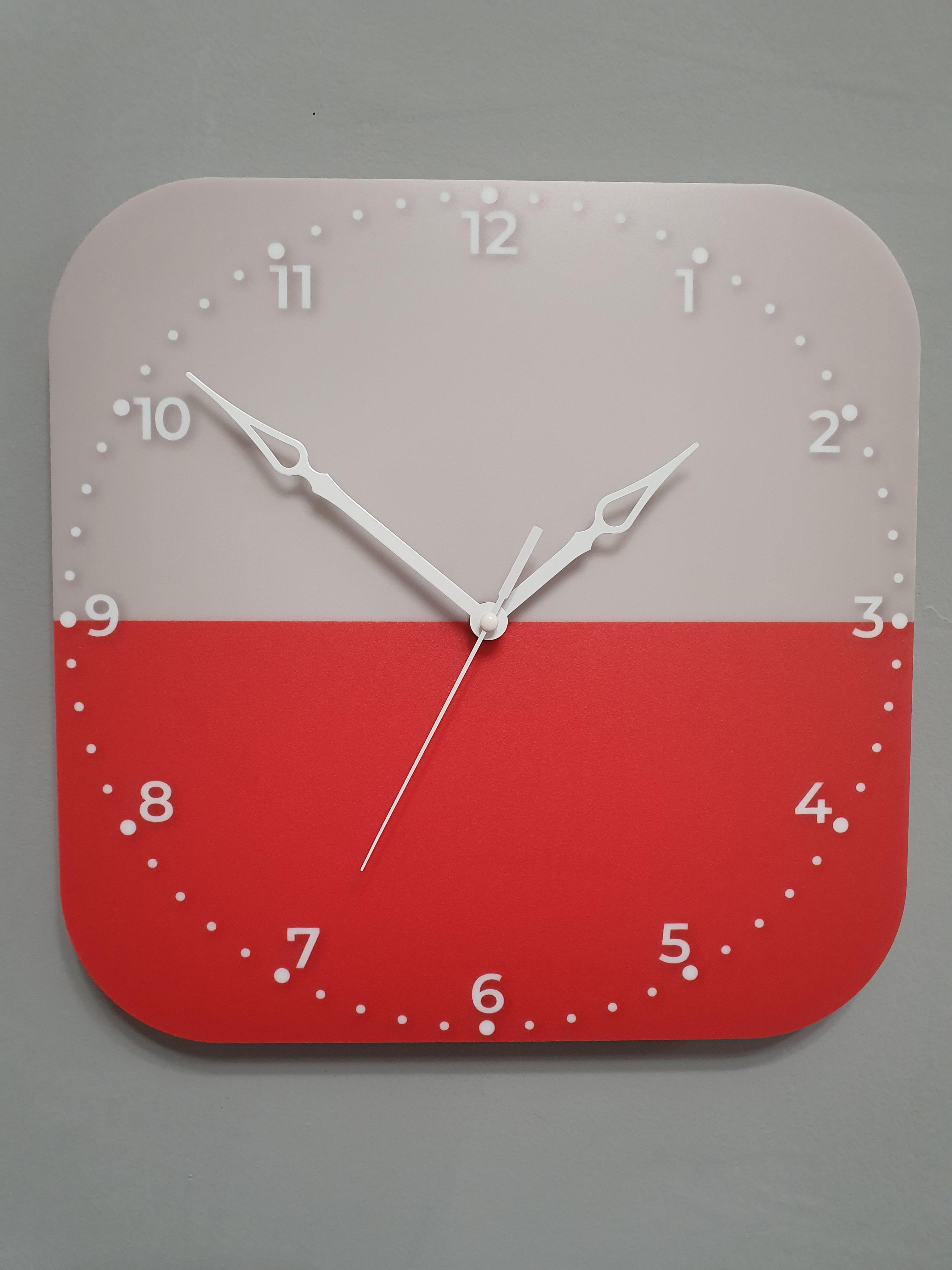 Часы настенные флаг Польши (3789)