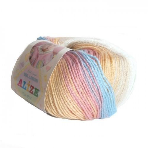 Пряжа Alize Baby Wool Batik 4796