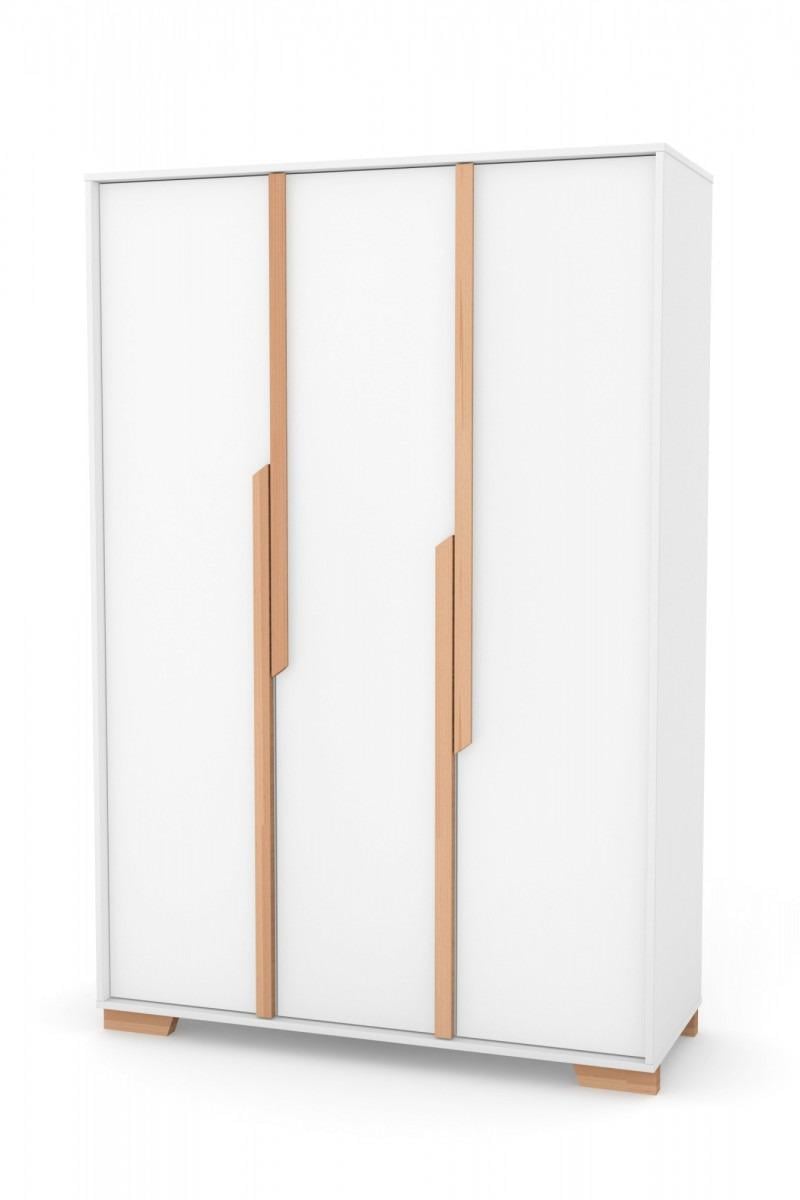 Шафа розпашна Верес Сіетл 1200 з Дерева і ДСП Білий Бук 38.42.2.15