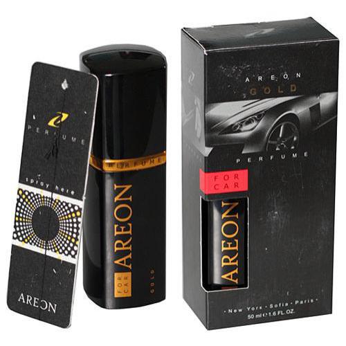 Освежитель воздуха Areon Car Perfume 50 мл Blac/ Gold (AP01)