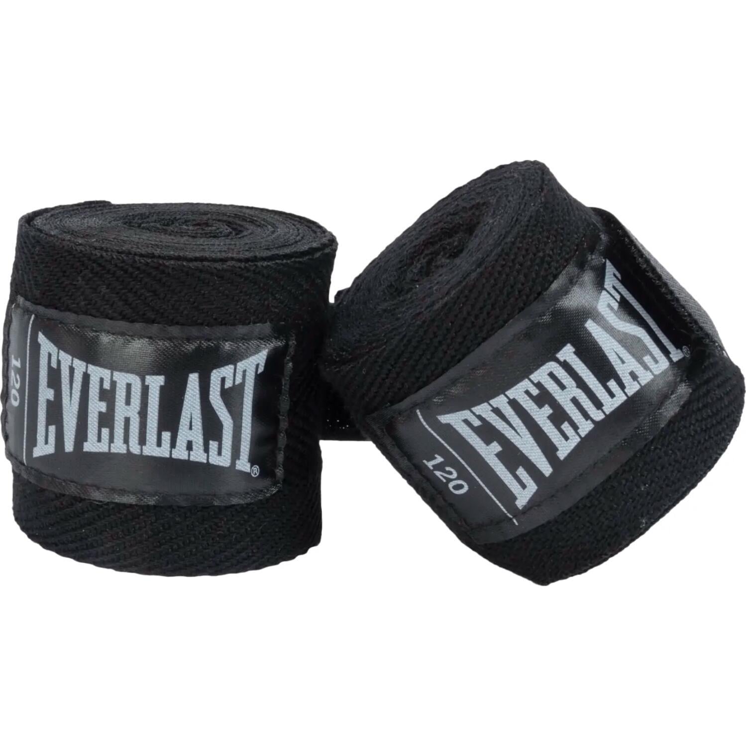 Бинты боксерские Everlast CORE HANDWRAPS P00003243 304,8 см Черный (52113)