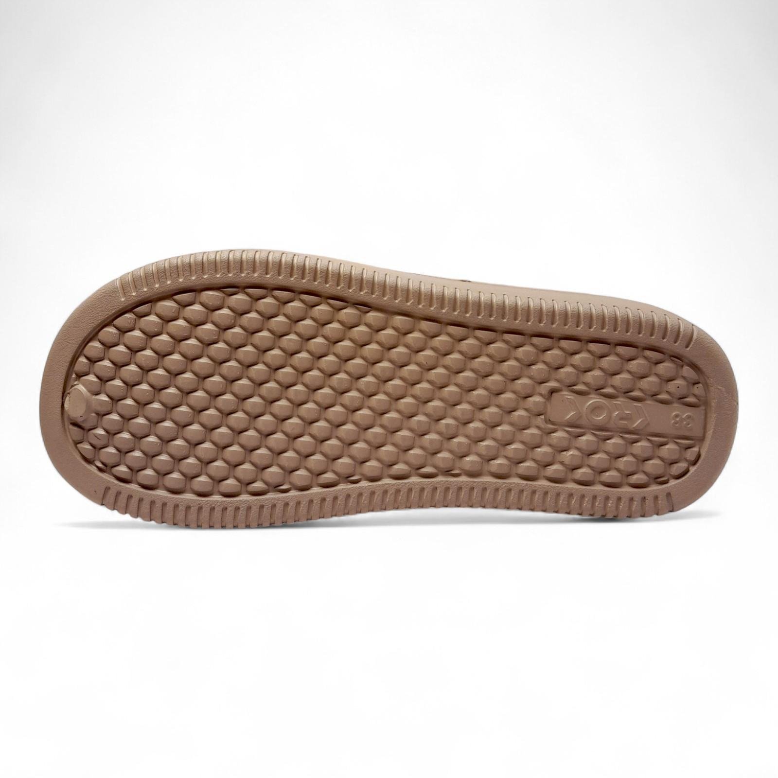 Галоши женские зимние Krok р. 39 25 см Бежевый (2807744112) - фото 5