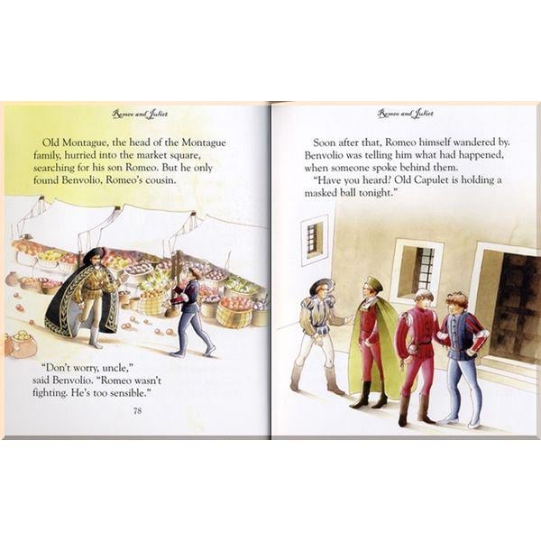 Книга Usborne "Illustrated Stories from Shakespeare" various author (ISBN:9781409522232) - фото 2