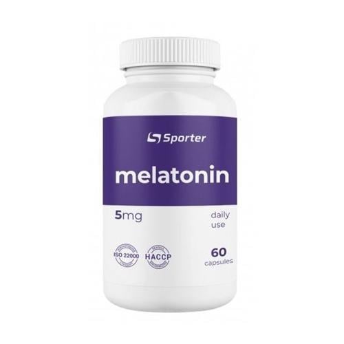 Мелатонін для спорту Sporter Melatonin 5 мг 60 Caps