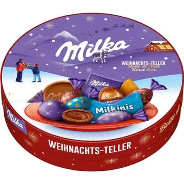 Шоколадний набір Milka Weihnachts-Teller Cristmas Box 195 г Шоколадний набір Milka Weihnachts-Teller Cristmas Box 195 г