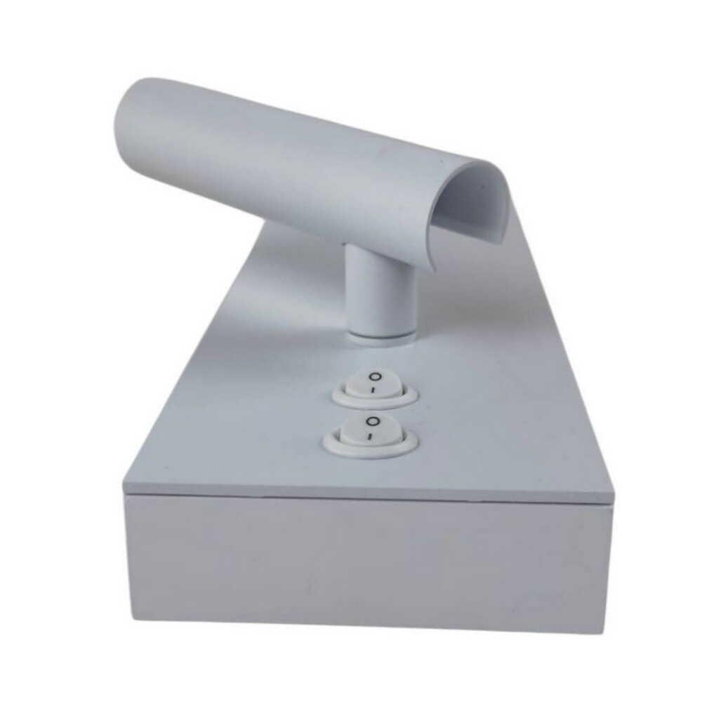 Бра Violux BITRIX-W USB 15W 3000/4200/6000K 865Lm IP20 Белый (553006) - фото 2 Бра Violux BITRIX-W USB 15W 3000/4200/6000K 865Lm IP20 Белый (553006) - фото 2