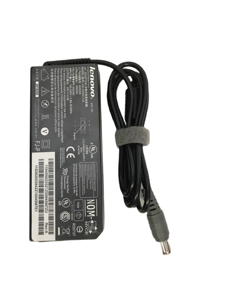Зарядка ноутбука Lenovo 20V4,5A 8х5 Black (000022271)