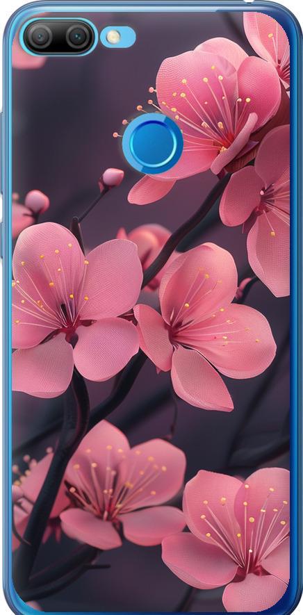 Чехол на Huawei Honor 9i Пурпурная сакура (6075u-1853-42517) Чехол на Huawei Honor 9i Пурпурная сакура (6075u-1853-42517)