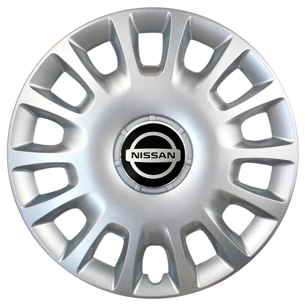 Колпаки SJS 109 с логотипом Nissan 4 шт. R13 Серебряный (2789080759)