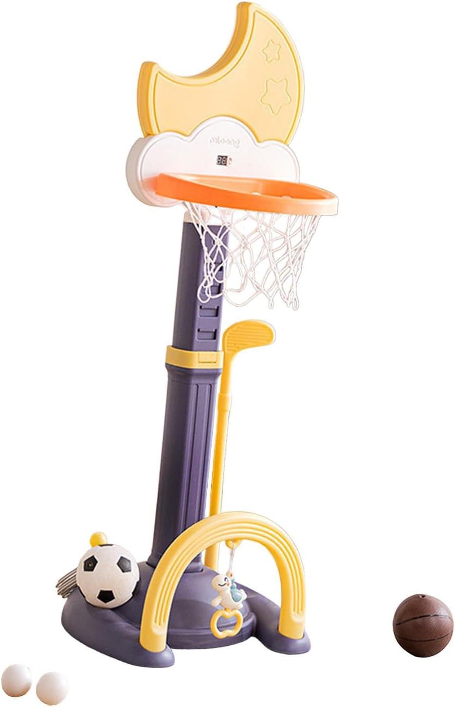 Детский игровой комплекс для игры в баскетбол/футбол/гольф/метание колец 4в1 (LJH65) Детский игровой комплекс для игры в баскетбол/футбол/гольф/метание колец 4в1 (LJH65)