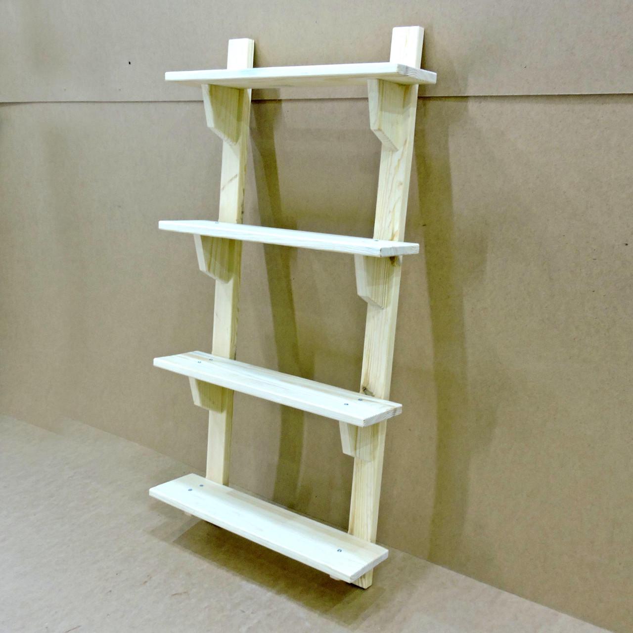 Полка настенная из дерева Гевора Бланже (НСП-005101)