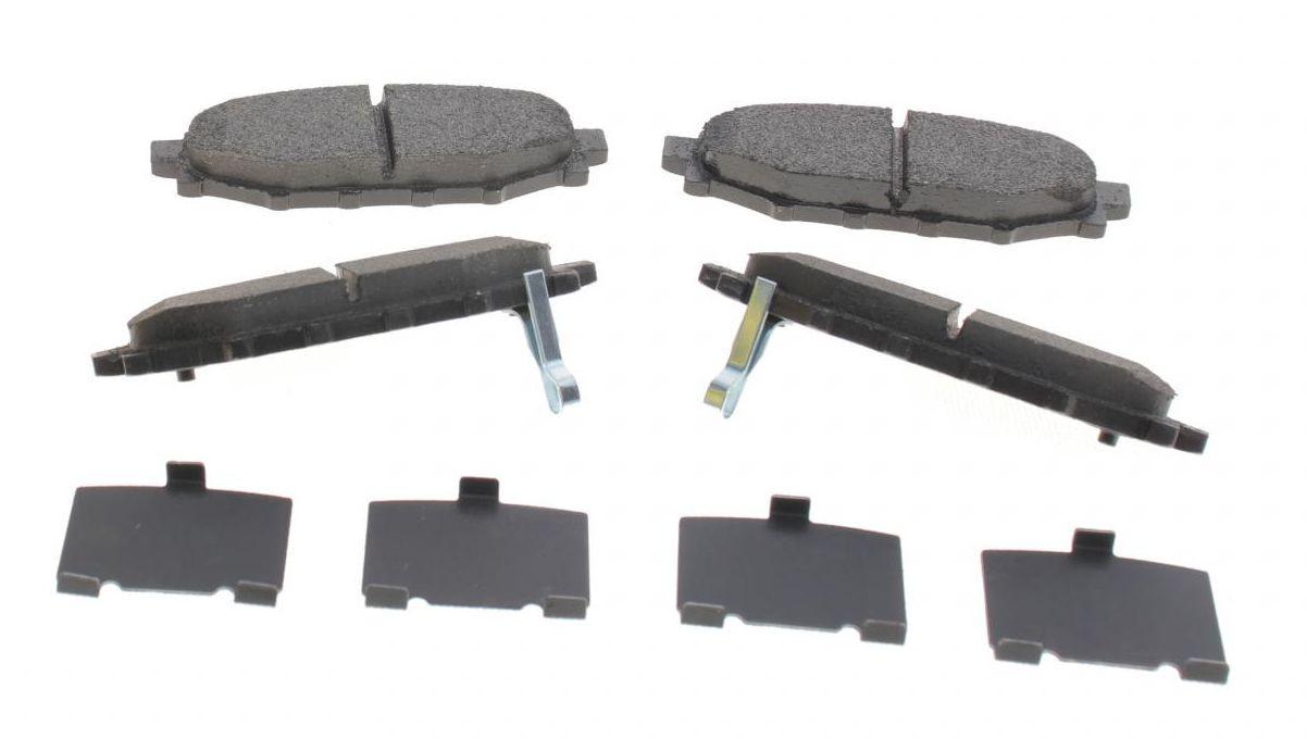 Колодки тормозные задние TEXTAR для Subaru Impreza/Outback/Forester 03- Akebono (2427101)