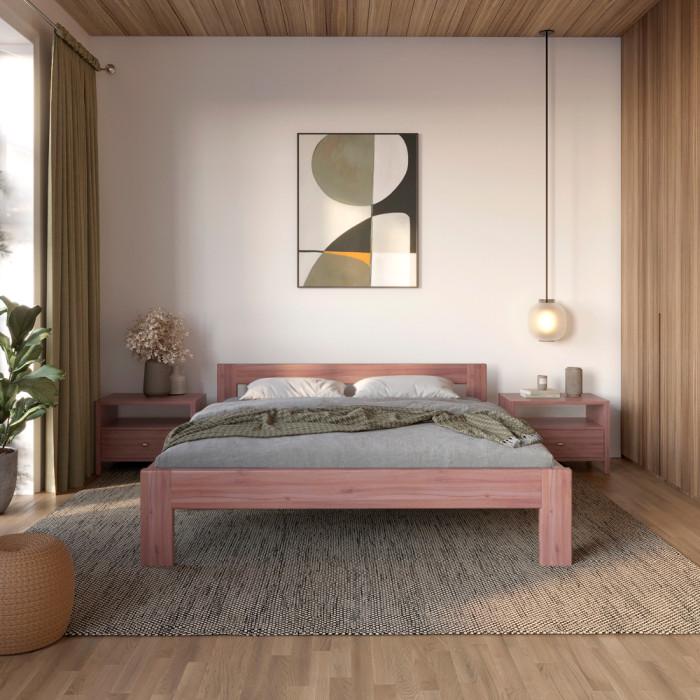 Ліжко двоспальне MebiGrand Делі 160х200 см Горіх лісовий (26577979) - фото 2 Ліжко двоспальне MebiGrand Делі 160х200 см Горіх лісовий (26577979) - фото 2