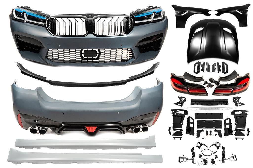 Комплект рестайлинга в G30 M5 2021год GBT для BMW 5 серия F-10/11/07 2010-2016 гг. алюминий/пластик
