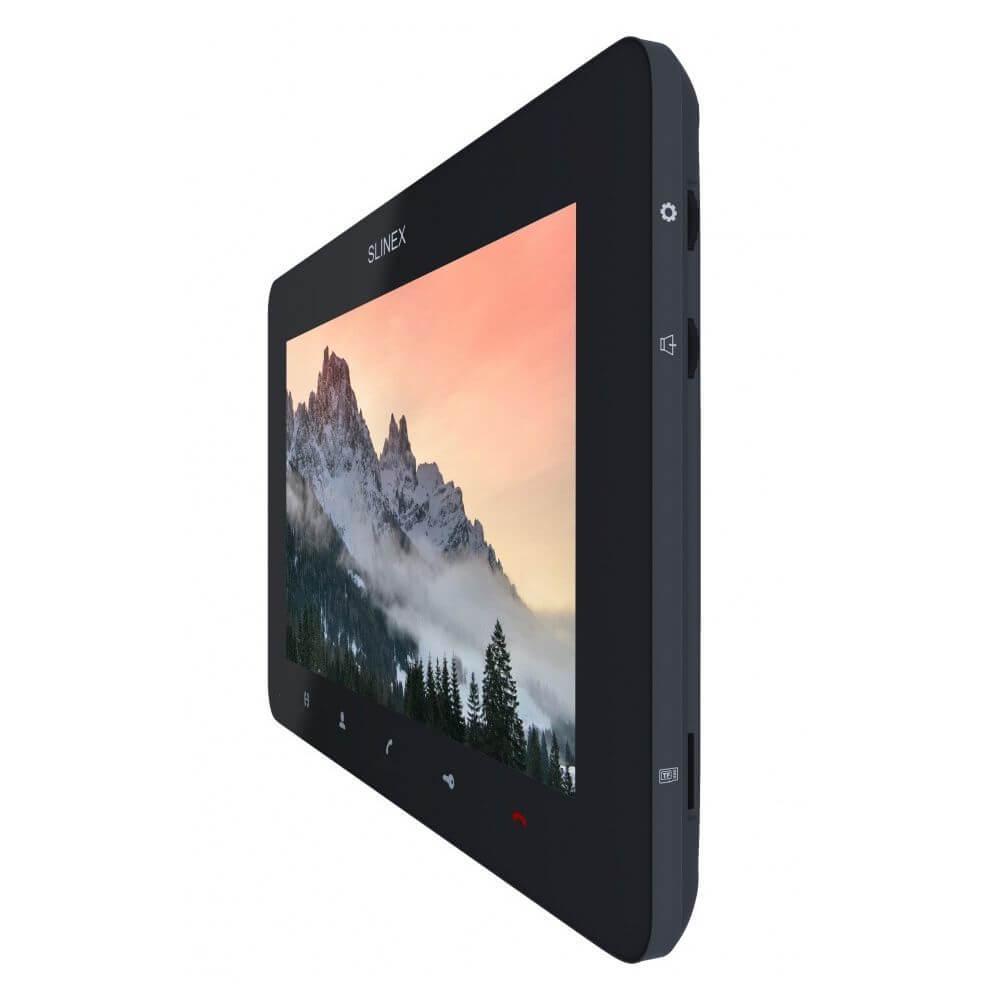 Відеодомофон 7" Slinex SM-07MHD з детектором руху і записом відео Dark grey (175258) - фото 5 Відеодомофон 7" Slinex SM-07MHD з детектором руху і записом відео Dark grey (175258) - фото 5