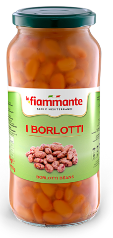 Квасоля консервована La Fiammante Borlotti 540 г (8001737191056)