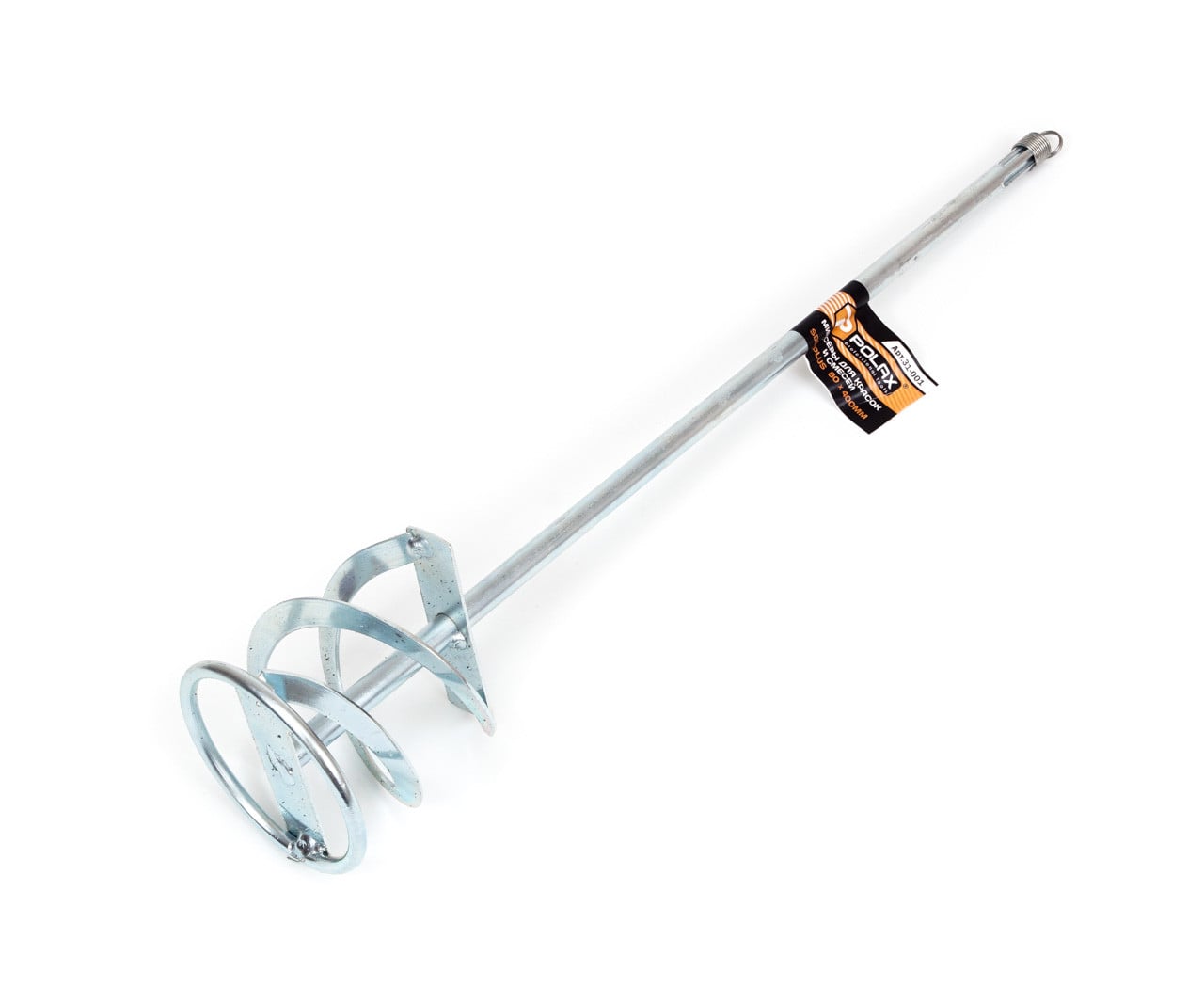 Венчик для строительных смесей под перфоратор Polax SDS 80х400 мм (31-001)