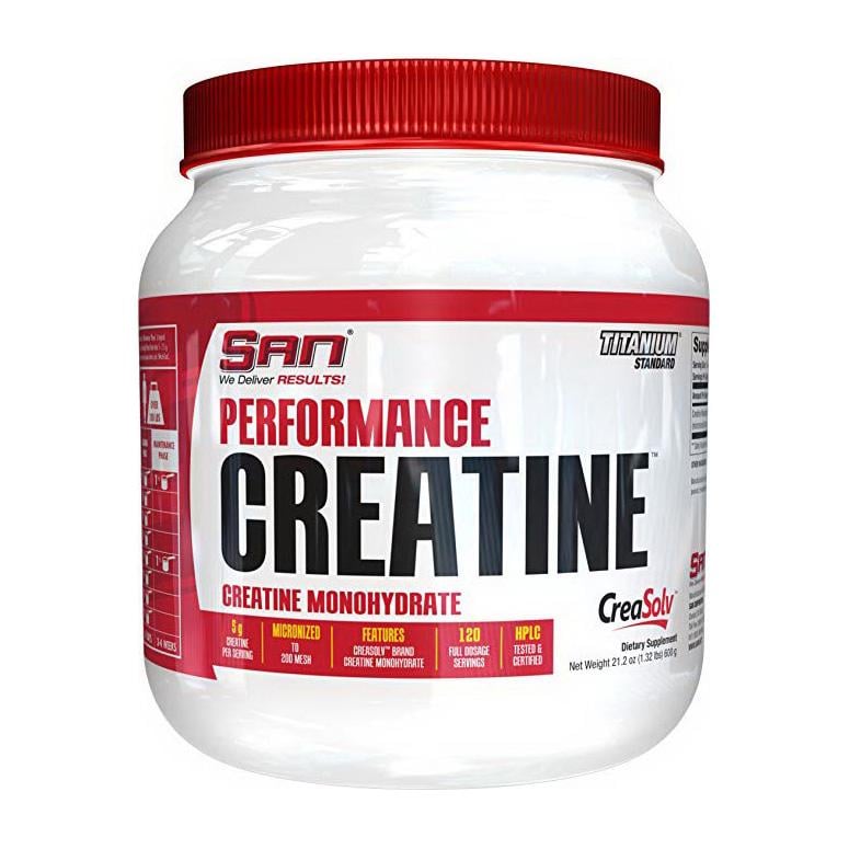 Креатин моногидрат мікронізований SAN Performance Creatine 600 г Без вкуса