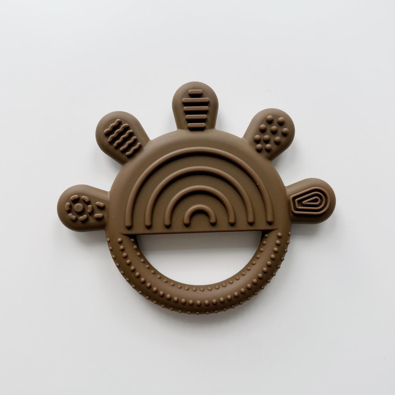 Прорізувач силіконовий міні Баловень Handy Brown