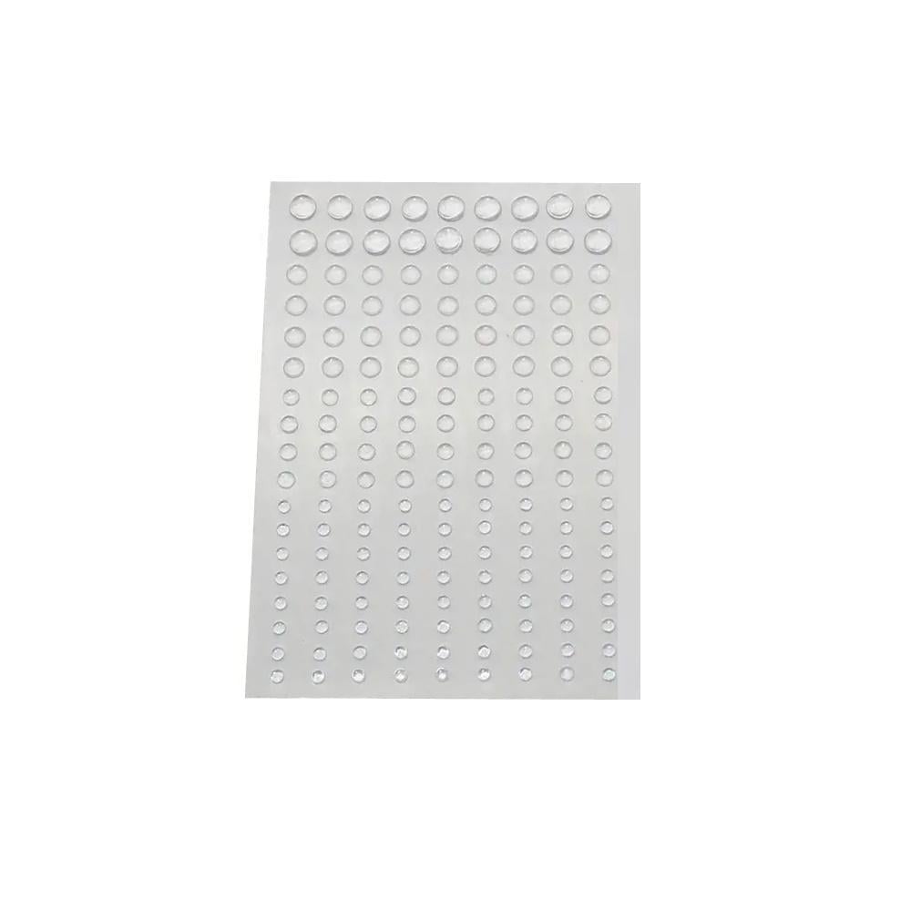 Наклейки объемные Капли воды 1 л. 162 шт. Прозрачный (3000003783)