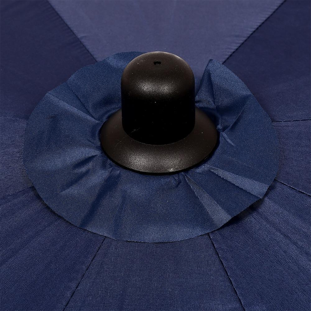 Зонтик садовый регулируемый MH-5470G антивитер с наклоном 2 м - фото 8