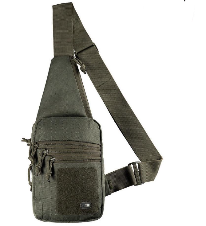 Сумка кобура наплечная M-TAC с липучкой Зеленый (21900696)