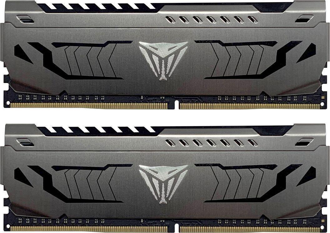Оперативна пам'ять для ПК Patriot 64 GB 2x32 GB DDR4 3200 MHz Viper Steel (PVS464G320C6K) Оперативна пам'ять для ПК Patriot 64 GB 2x32 GB DDR4 3200 MHz Viper Steel (PVS464G320C6K)