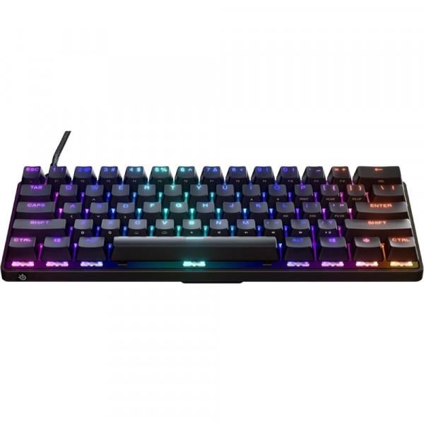 Клавиатура для ПК SteelSeries Apex 9 Mini RGB USB оптическая UA Черный (616746) - фото 2 Клавиатура для ПК SteelSeries Apex 9 Mini RGB USB оптическая UA Черный (616746) - фото 2