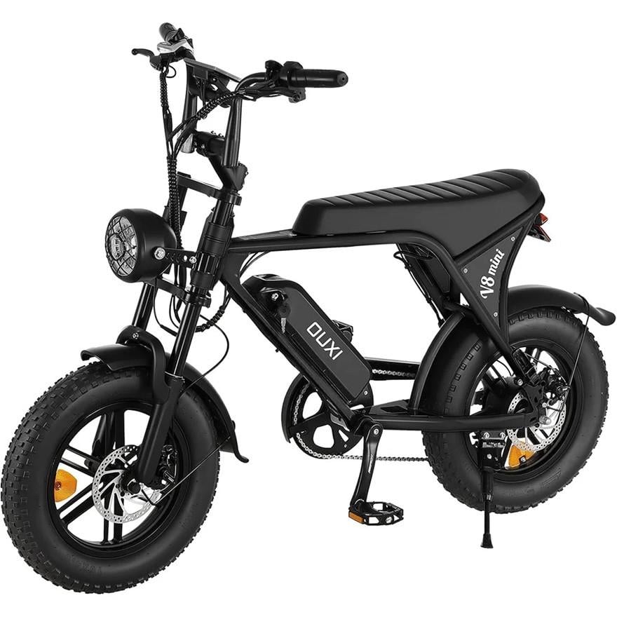 Електровелосипед OUXI Robust V8 Mini 750W 36V 10,4 Ah колеса 16" Чорний (2919338354)