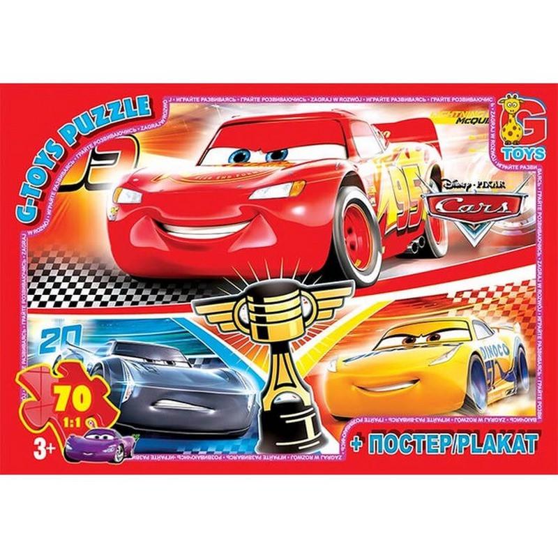 Пазл дитячий класичний Тачки Z10196 постер 70 ел. (RLT48211)