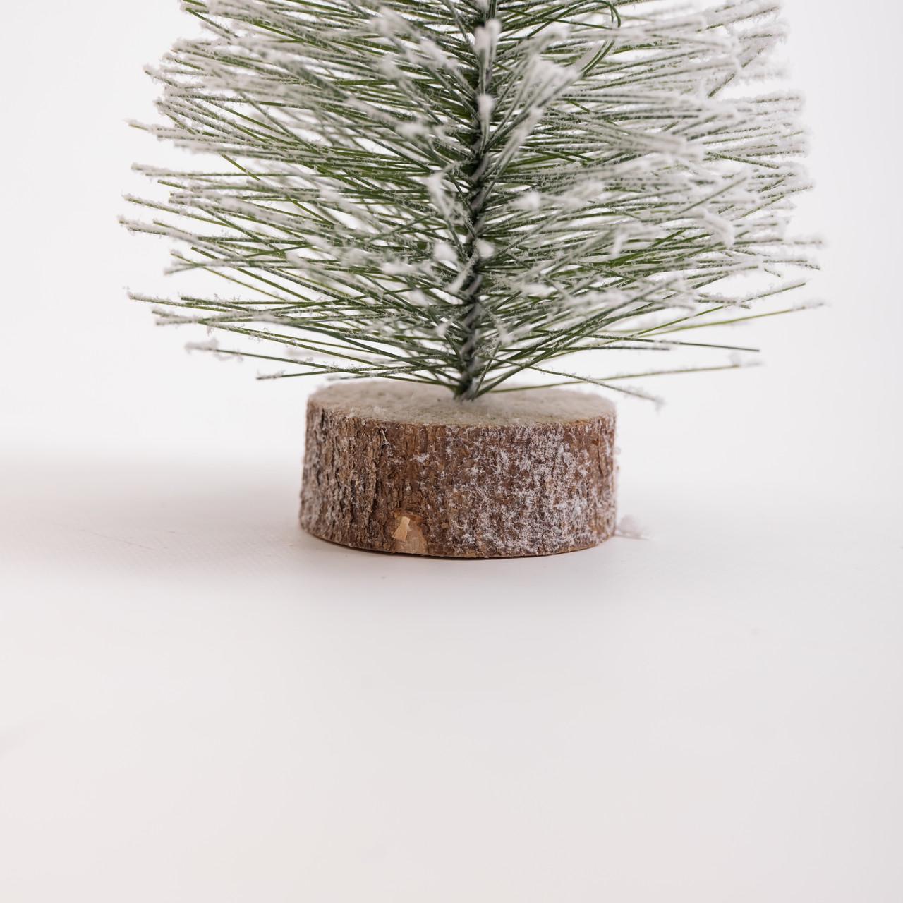 Искусственная елка настольная Стрела SOK-М-12-2 25 см на деревянной подставке (30123480) - фото 4 Искусственная елка настольная Стрела SOK-М-12-2 25 см на деревянной подставке (30123480) - фото 4