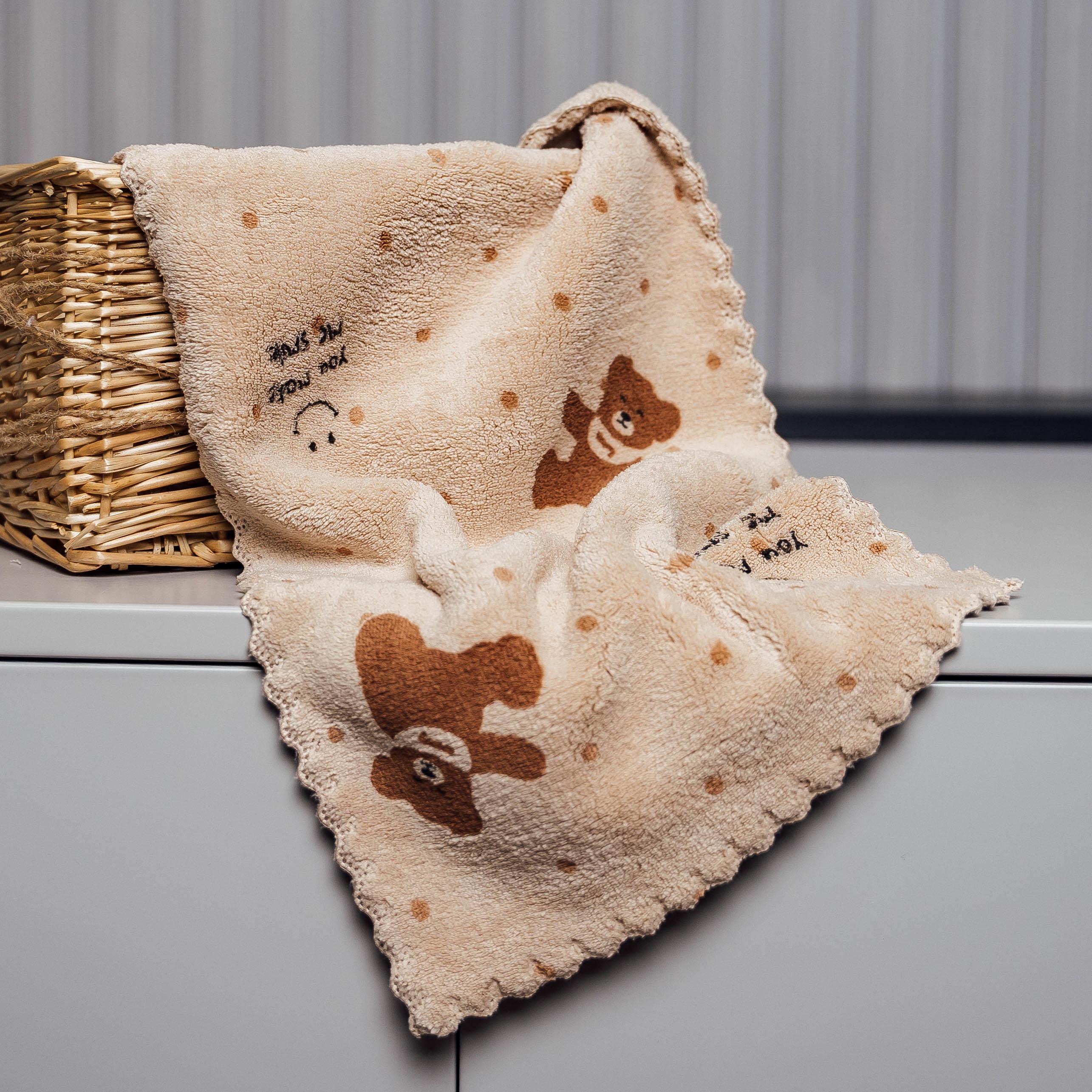 Полотенце для рук МикроМир фибра 25х50 см Светло-бежевый (88109)