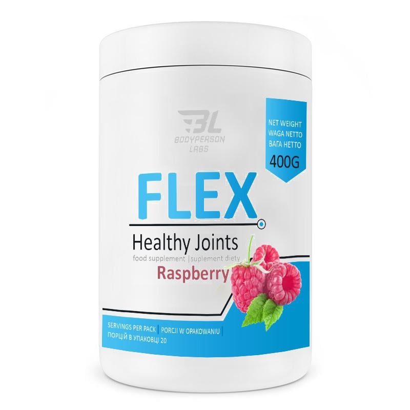 Комплекс для суглобів Bodyperson Labs Flex Healthy Joints 400 г (Raspberry) Комплекс для суглобів Bodyperson Labs Flex Healthy Joints 400 г (Raspberry)